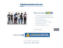 Tablet Screenshot of lululemoninternal.com